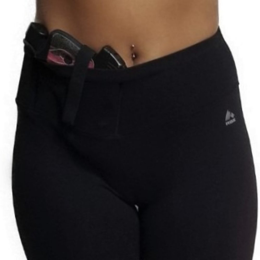 Concealed Carry Yoga Pant IWB Holster Appendix or Kidney, Right or Left Hand